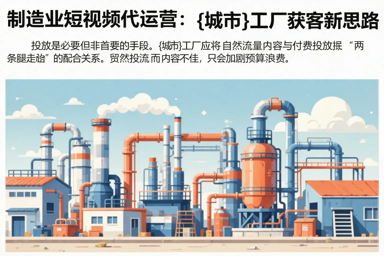 制造业短视频代运营:阳江工厂获客新思路