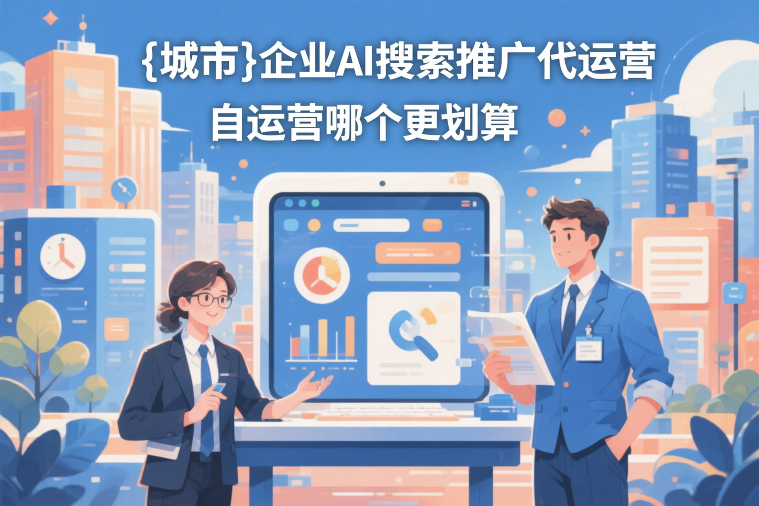 阳江企业AI搜索推广代运营和自运营哪个更划算