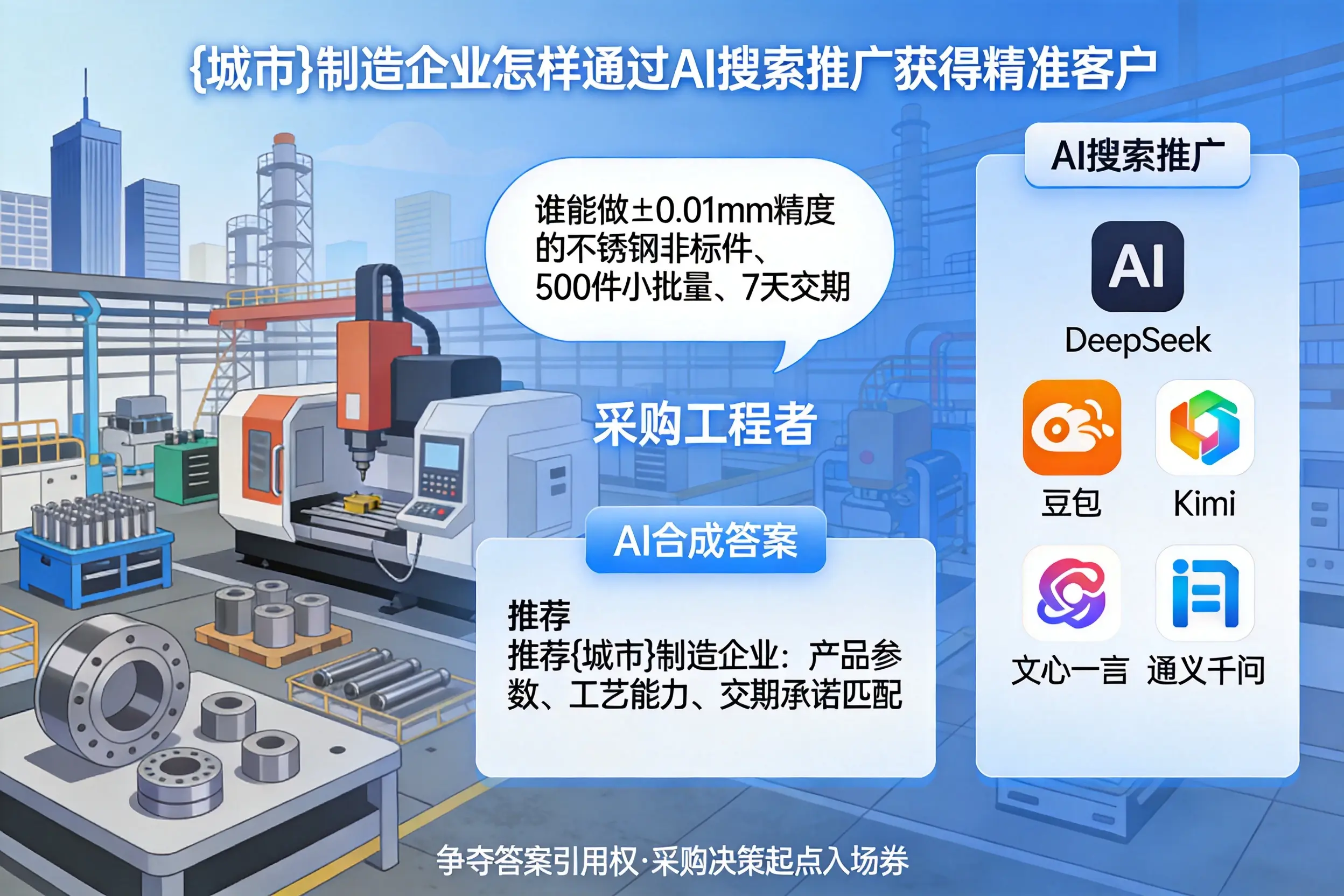 阳江制造企业怎样通过AI搜索推广获得精准客户